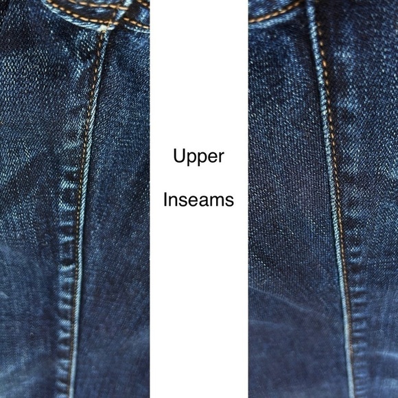 Helmut Lang Jeans Slim Straight Women’s Size 24 Dark Wash Blue Denim EUC - Picture 9 of 10